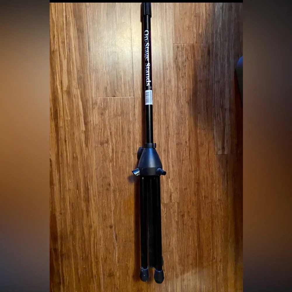Black Microphone Stand